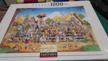 Puzzle Astérix Fotografia de Família (1000 peças). Incompleto (Raro)