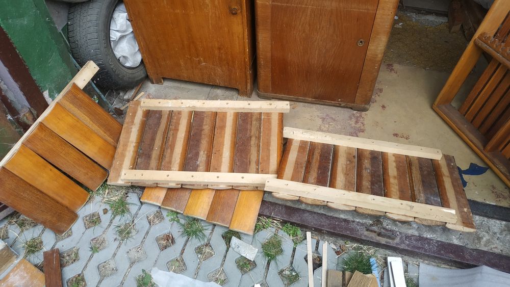 Заборчик и поддон деревянный