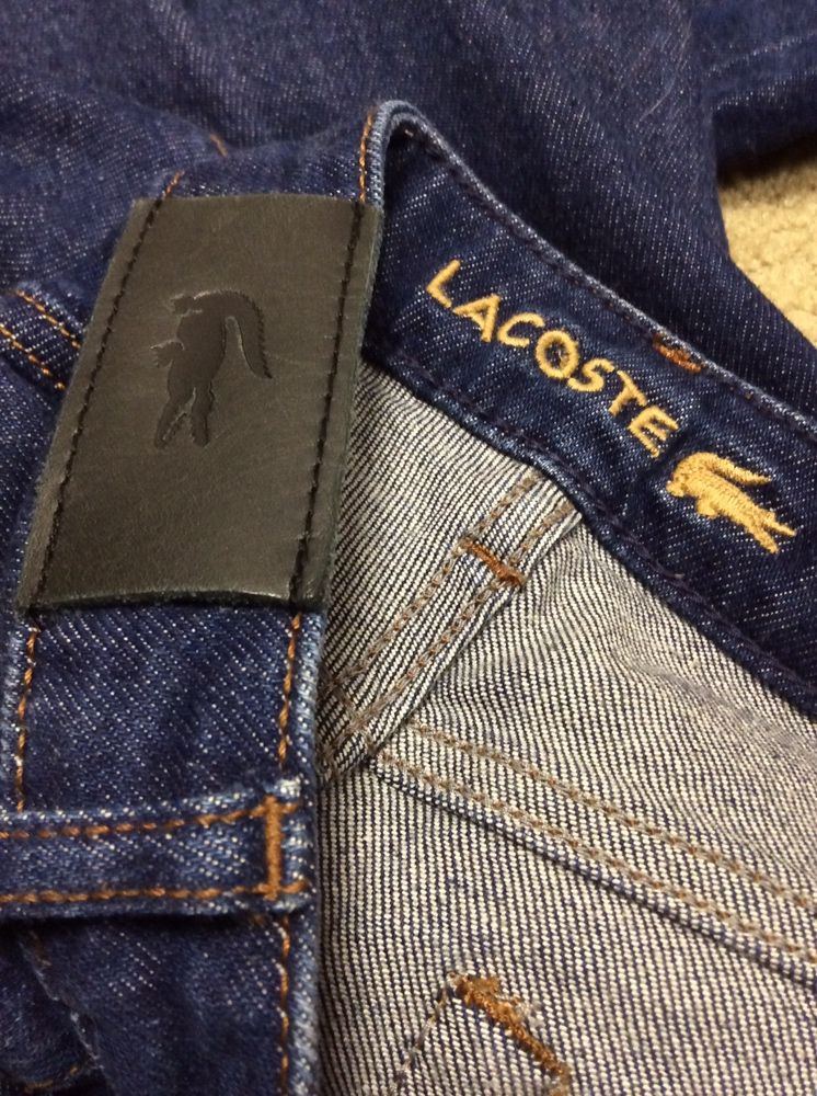 Женские Джинсы LACOSTE оригинал в идеальном состоянии UK10 28 размер