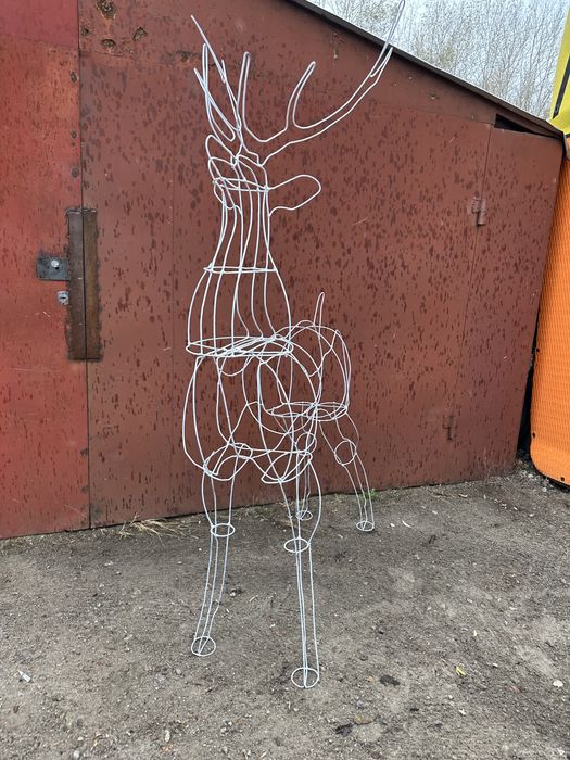 новорічний олень 190 см! новорічні фігури