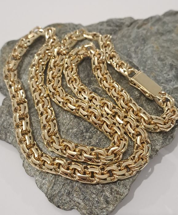 Nowość złoty łańcuszek splot Galibardi Pr.585 Nowy 60 cm