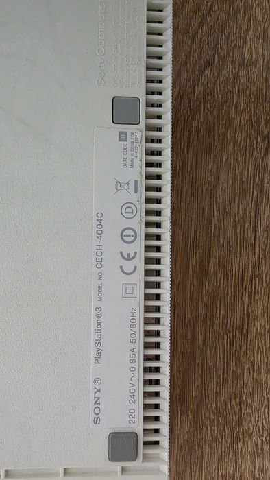 Biała PS3 Super Slim / Whie PlayStation Supe Slim