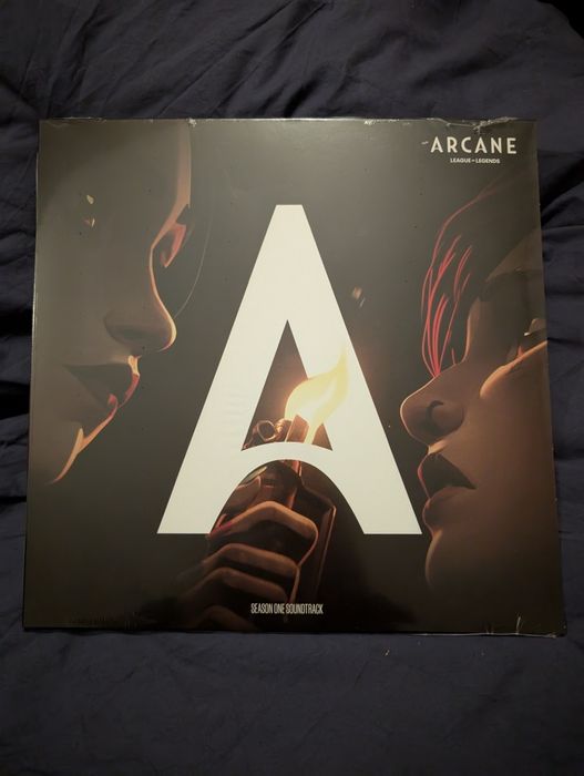 Arcane Season 1 Soundtrack кольоровий вініл Pink & Black Splatter 1 LP