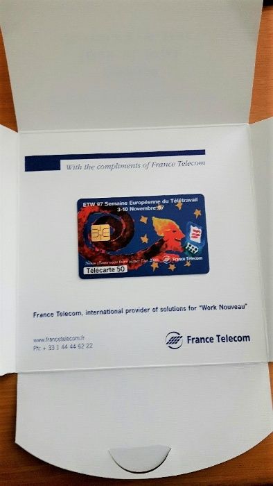 Cartão telefónico France Telecom 1998 - ed. limitada
