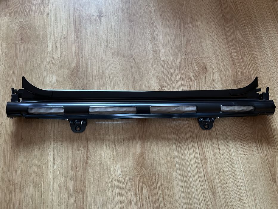 Roleta osłona szyberdachu panoramy tkanina + metal