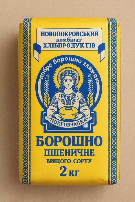 Борошно від виробника. Мука Новопокровского КХП. 14800грн/т. в наличии