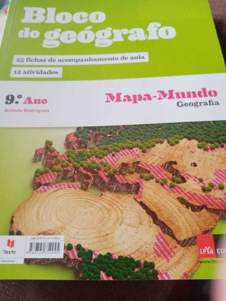 NOVO Caderno de Atividades e Bloco do Geógrafo 9º ano