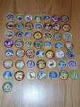 Pokemon metal Tazo wszystkie cały set 50/50 szt komplet