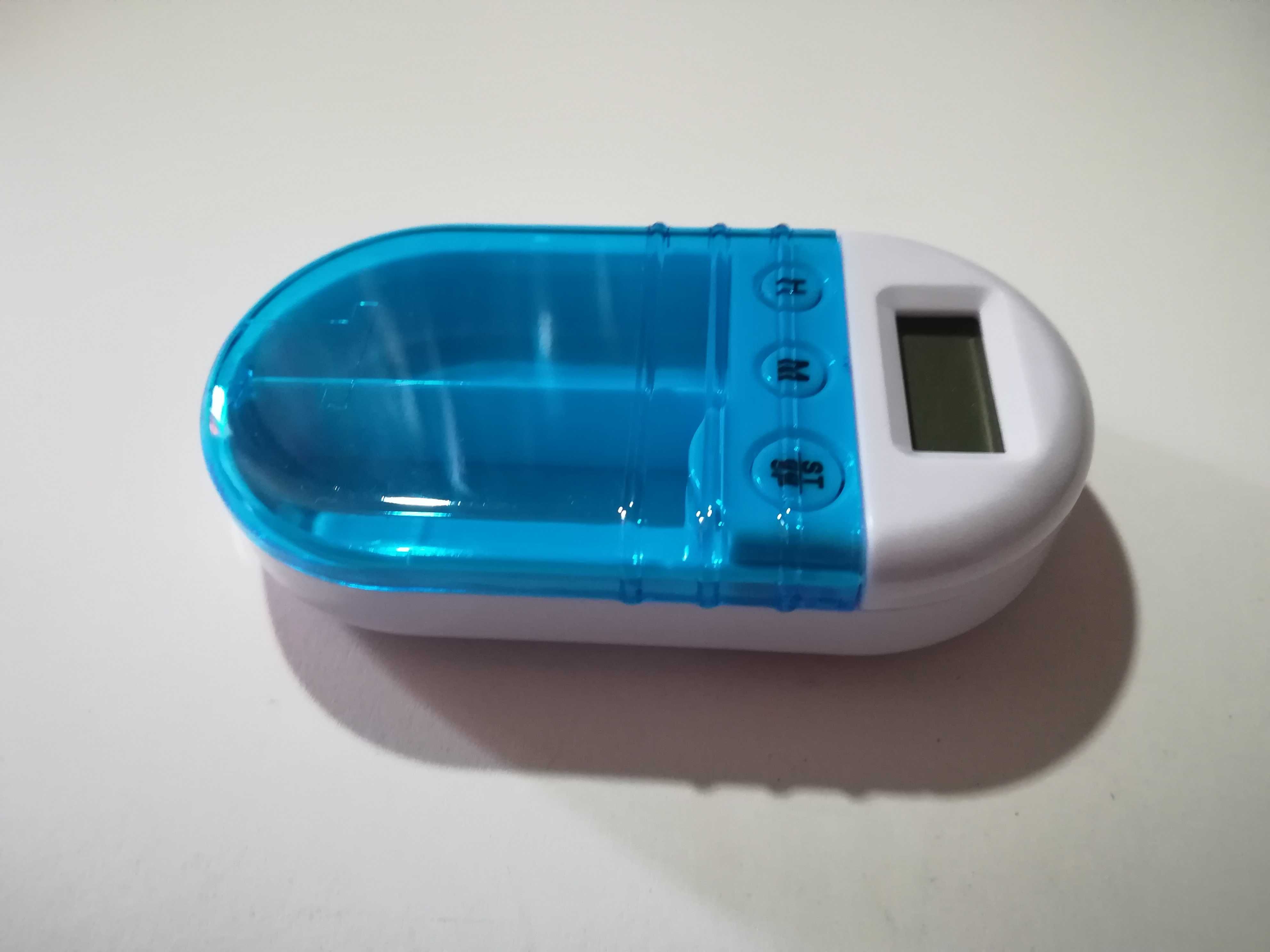 Caixa dispensador medicamentos com alarme