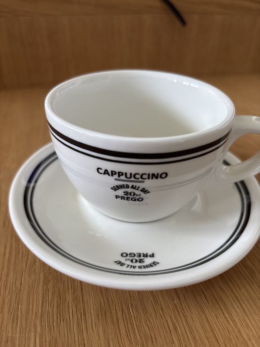 Filiżanka do cappucino z talerzykiem hm