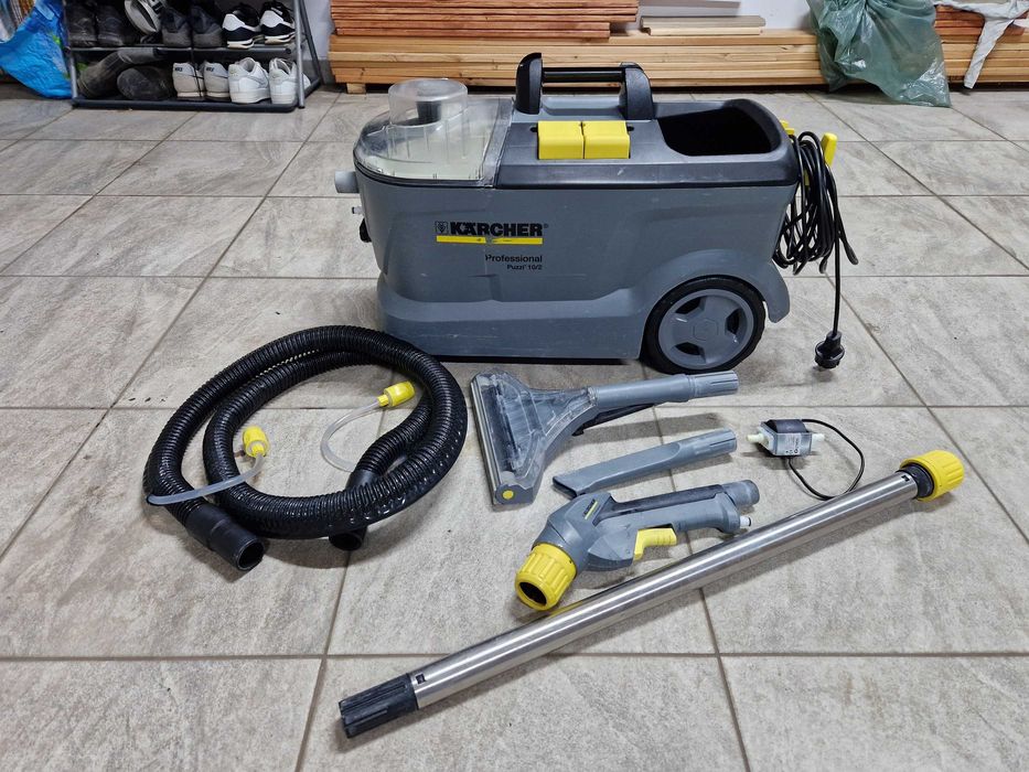 Karcher Puzzi 10/2 Używany Gratis Pompa i Proszek Karcher 1kg
