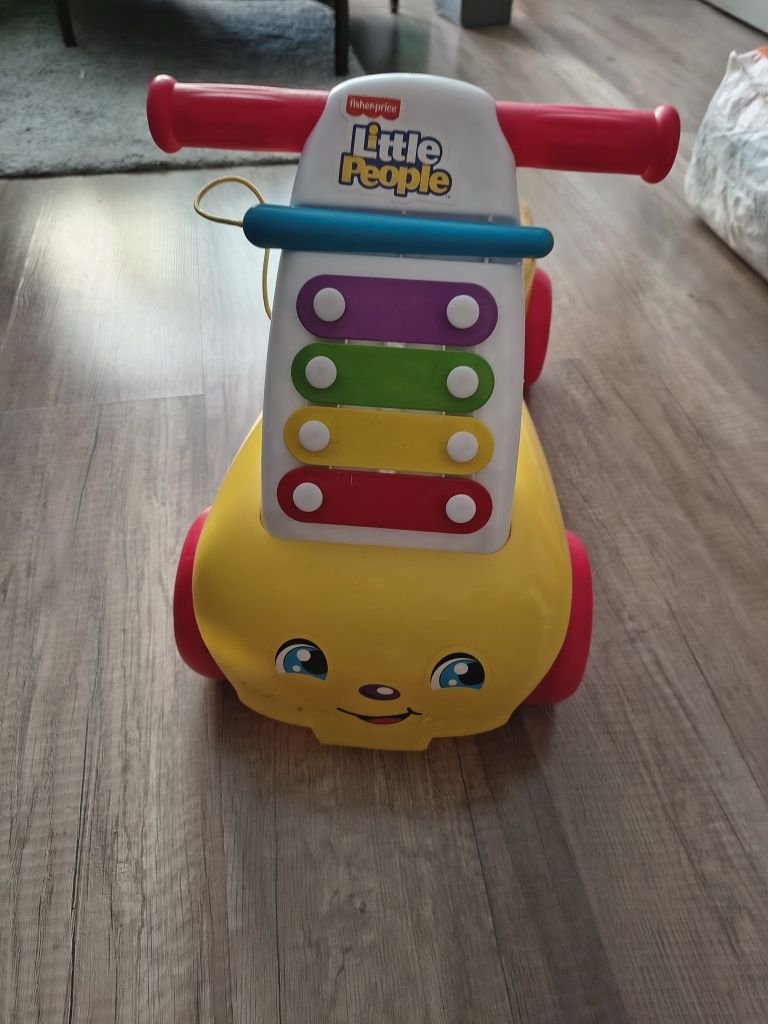Jeździk z cymbałkami Fischer Price