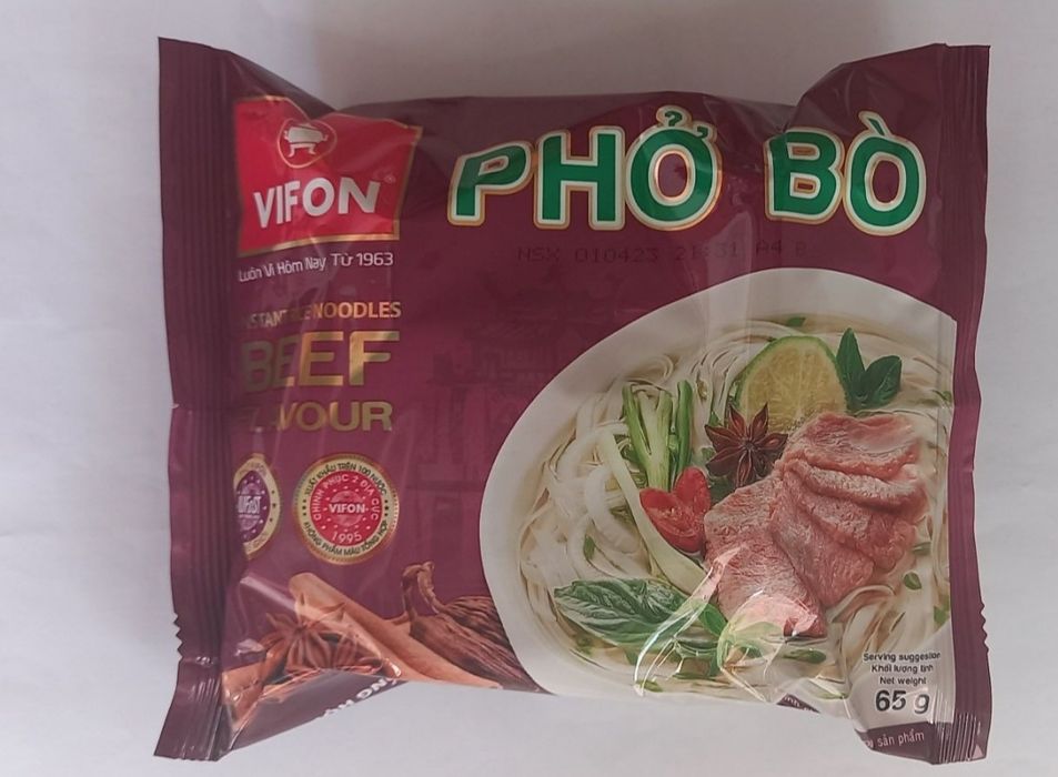 Вьетнамская рисовая лапша быстрого приготовления рисова локшина