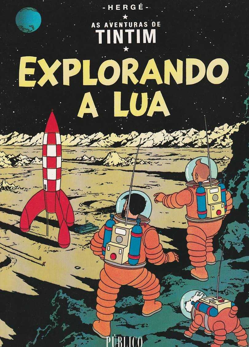 Tintim – Explorando a Lua-Hergé-Público