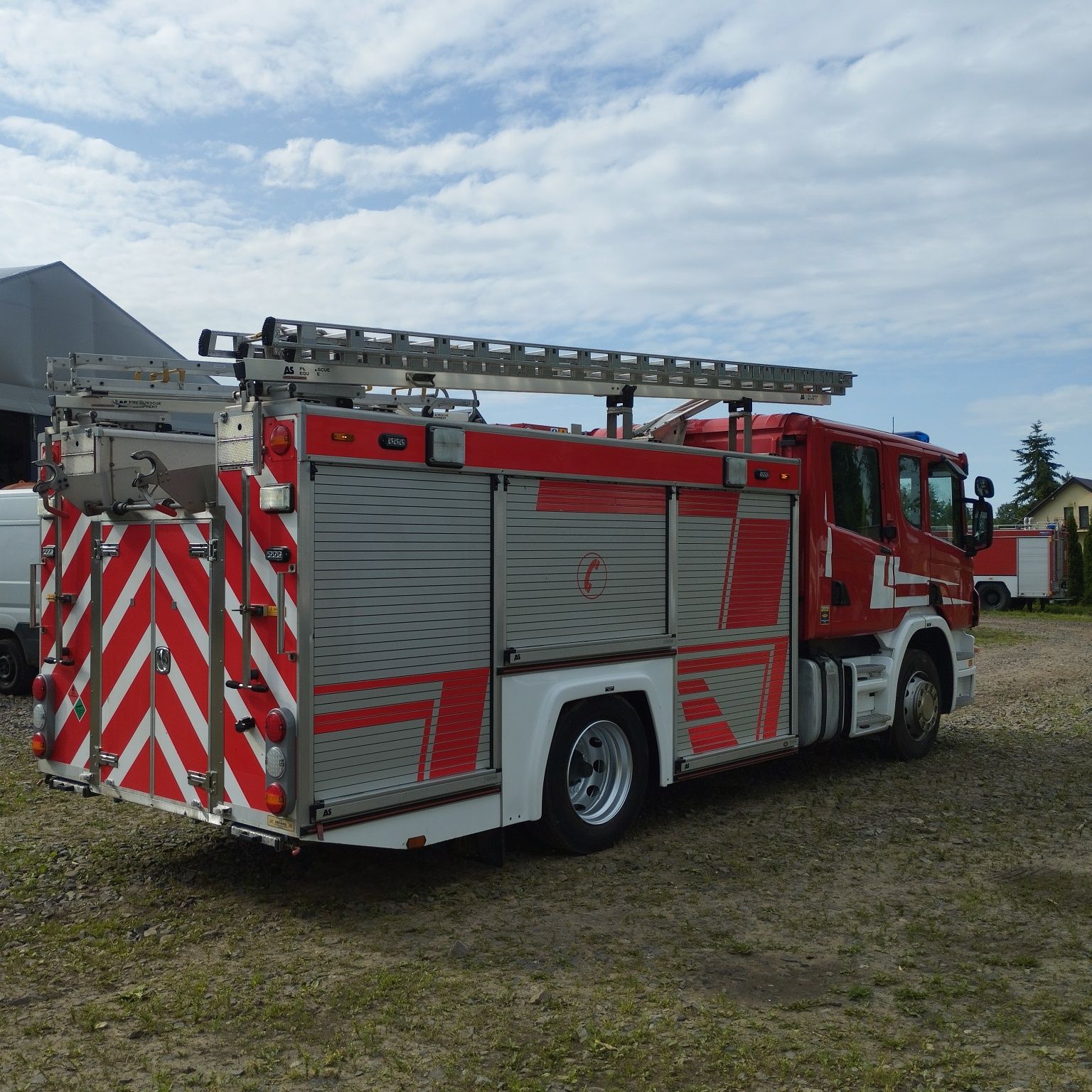 Samochód pożarniczy Scania P270,CNBOP,RATY.