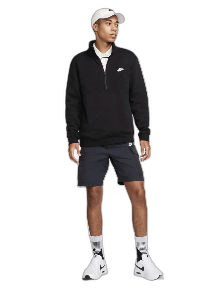 Чоловіча чорна кофта Nike 1/4 zip М
