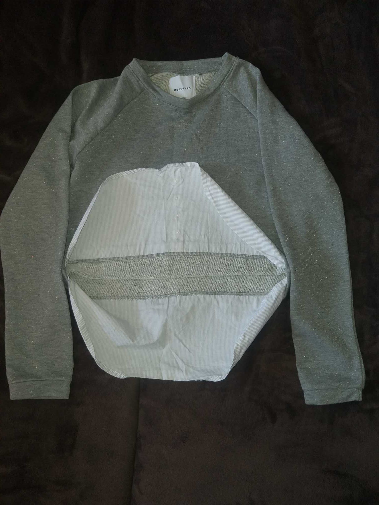 Свитер, рубашка. RESERVED. 158cм