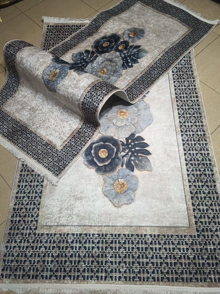 Dywan 180x120+chodnik 200x80= KOMPLET antyposlizg ,turecki OKAZJA