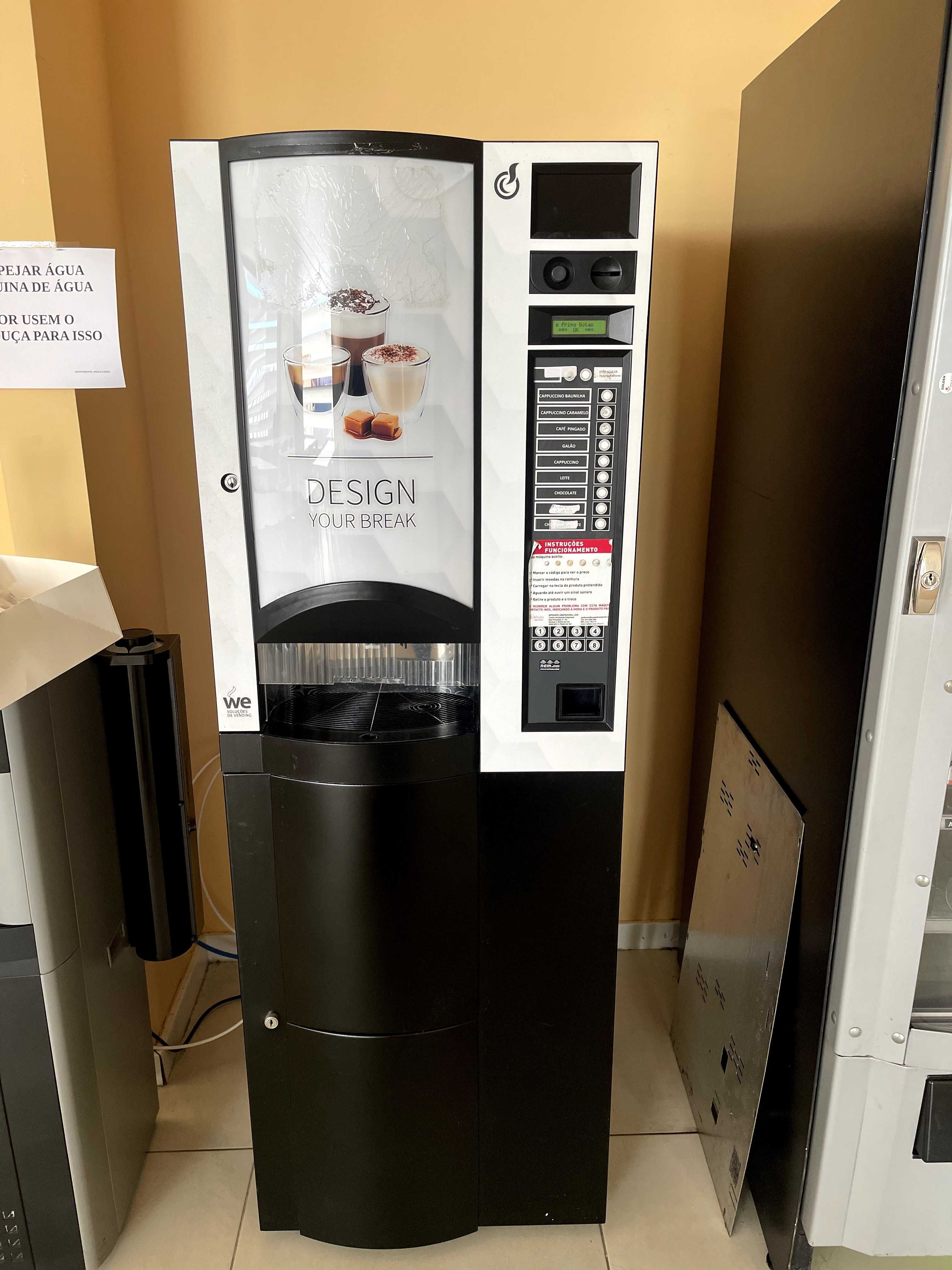 Negocio de Maquinas cafe/ bebidas e snacks  em empresas de Viseu