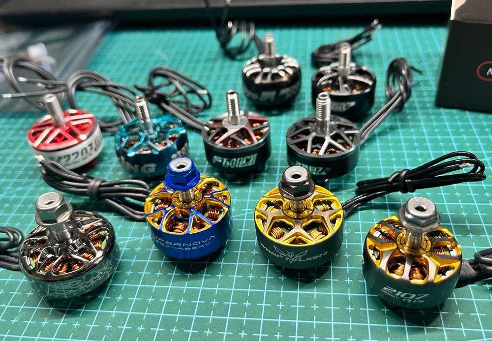 Мотори для 5дюймових квадрокоптерів Geprc, iFlight, Axisflying, TMotor