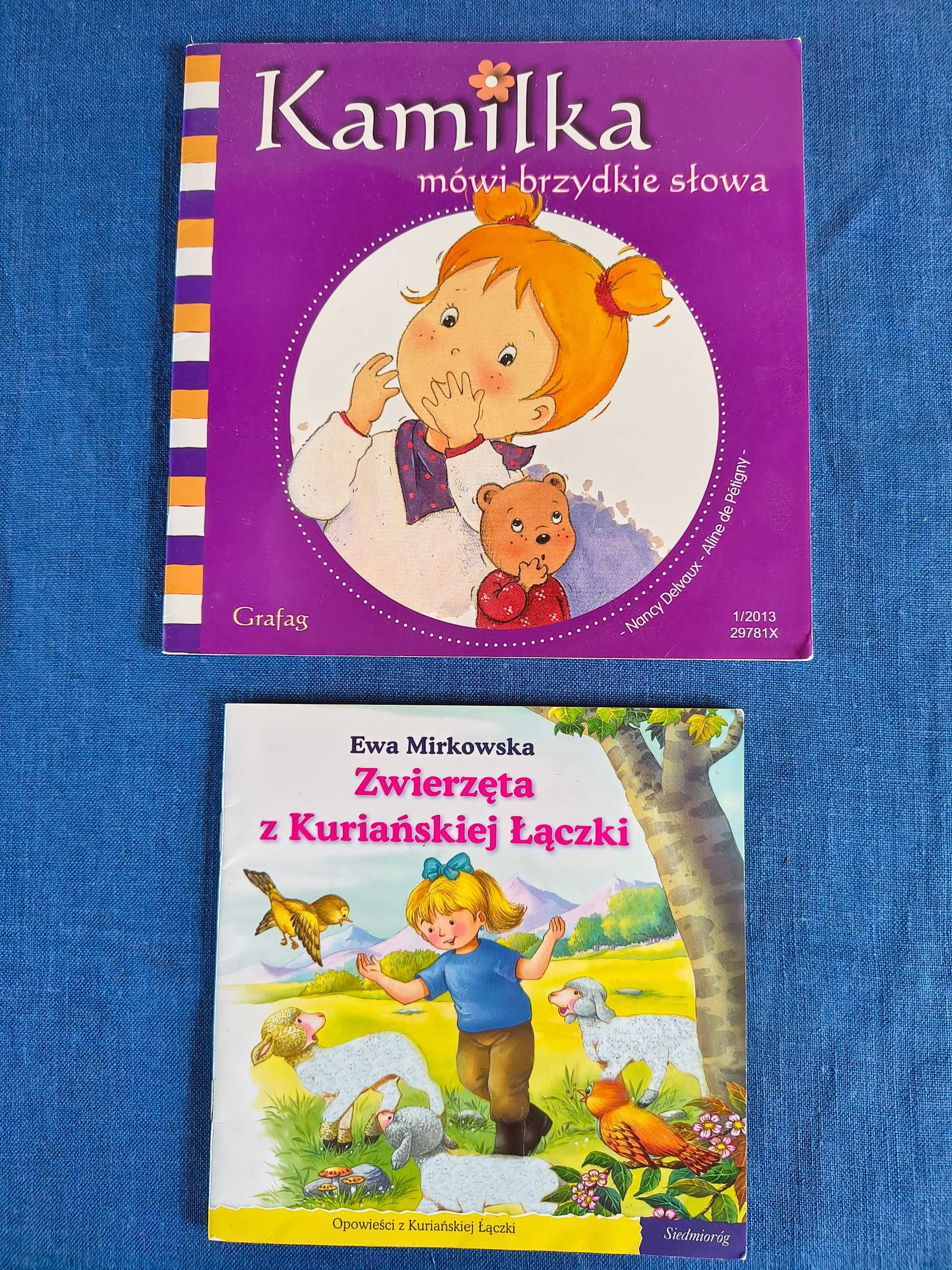 Książka dla dzieci "Nusia i wilki", wyd. Zakamarki + gratis