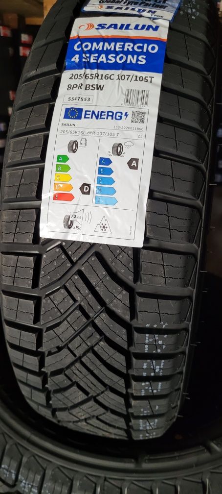 205/65R16 C dostawcze bus NOWE opony wielosezonowe