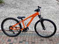 Rower DIRT ROCKRIDER ST/ Koła 26"/rama 14"/B'TWIN 3x7/Amortyzator