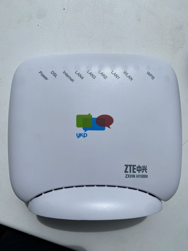 Модем ADSL H108N ZTE