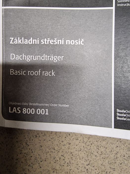 Bagażnik do skody Superb II