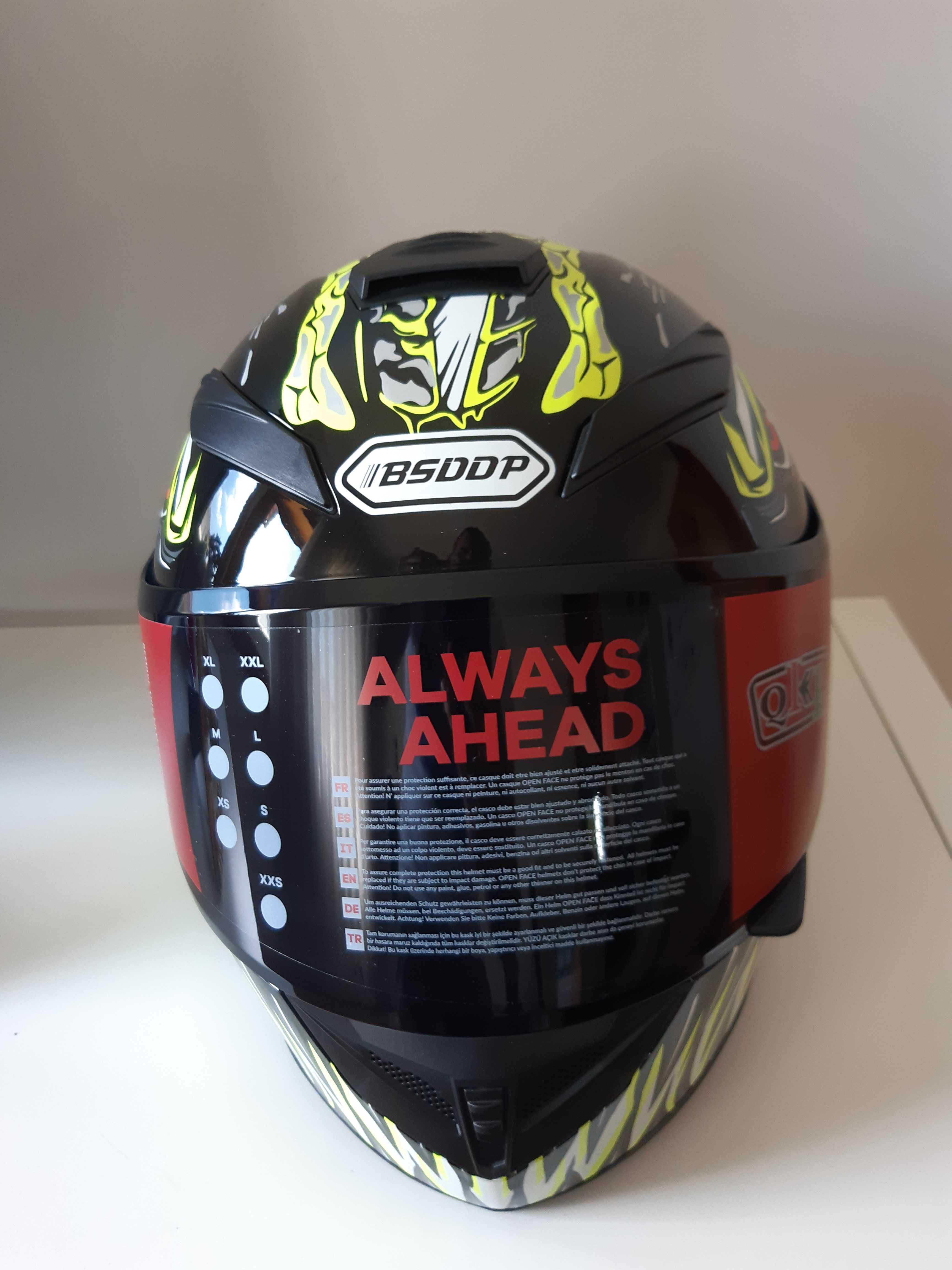 Capacete Moto Rading GoolRC Tamanho L (NOVO)