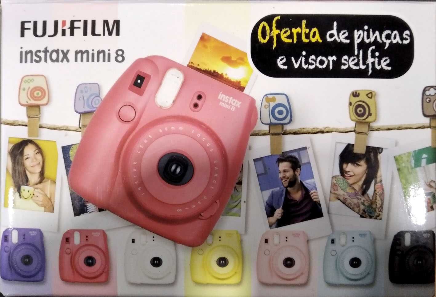 Máquina Fotográfica Instax Mini 8 (Nova)