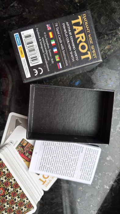 Radiant Wise Spirit Tarot mini Таро Сяючого Мудрого Духа Lo Scarabeo