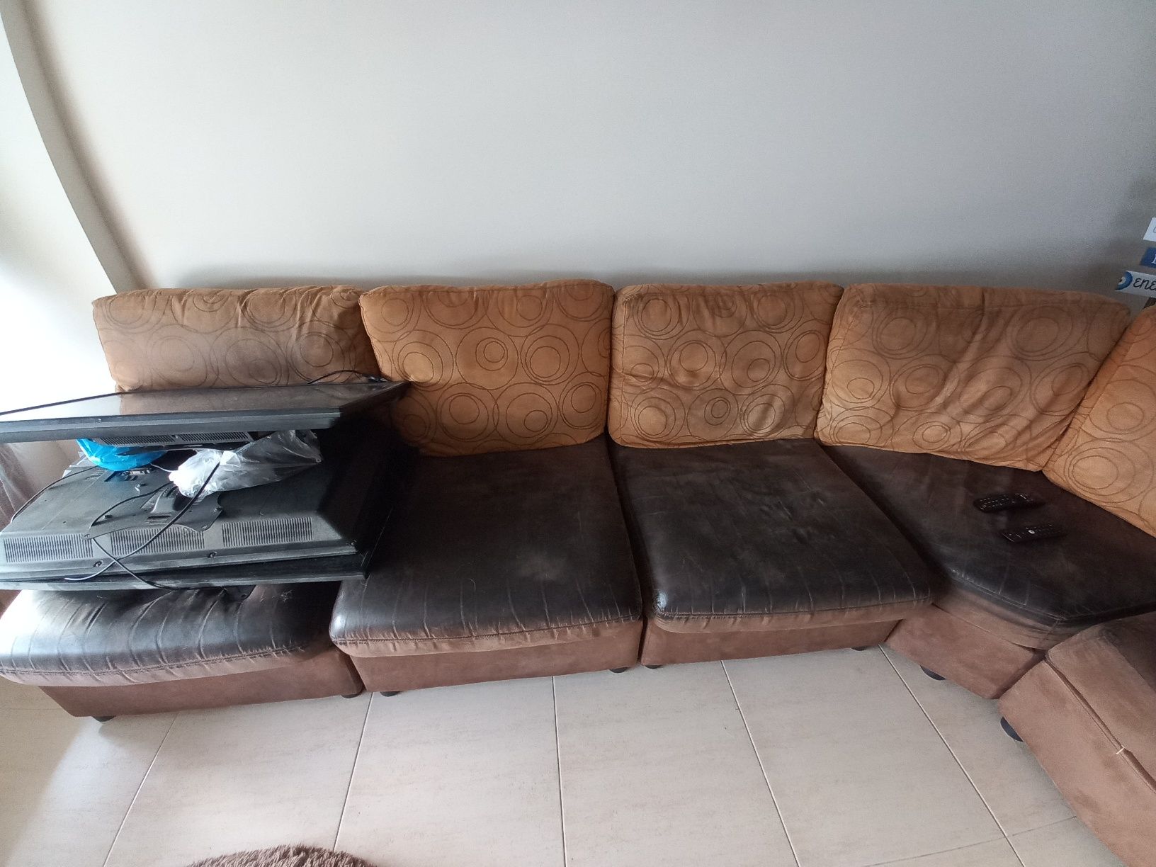 Sofá com Canto Reversível