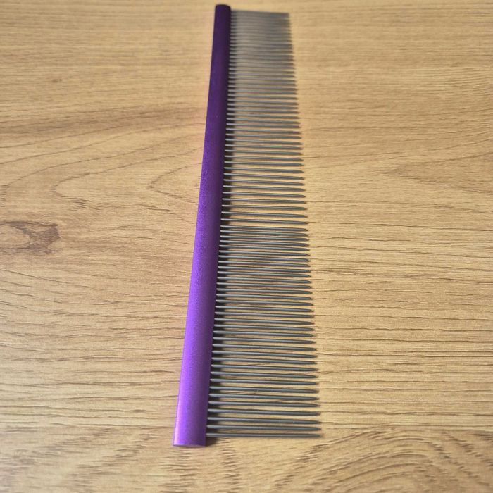 Duży profesionalny grzebień do pielęgnacji zwierząt