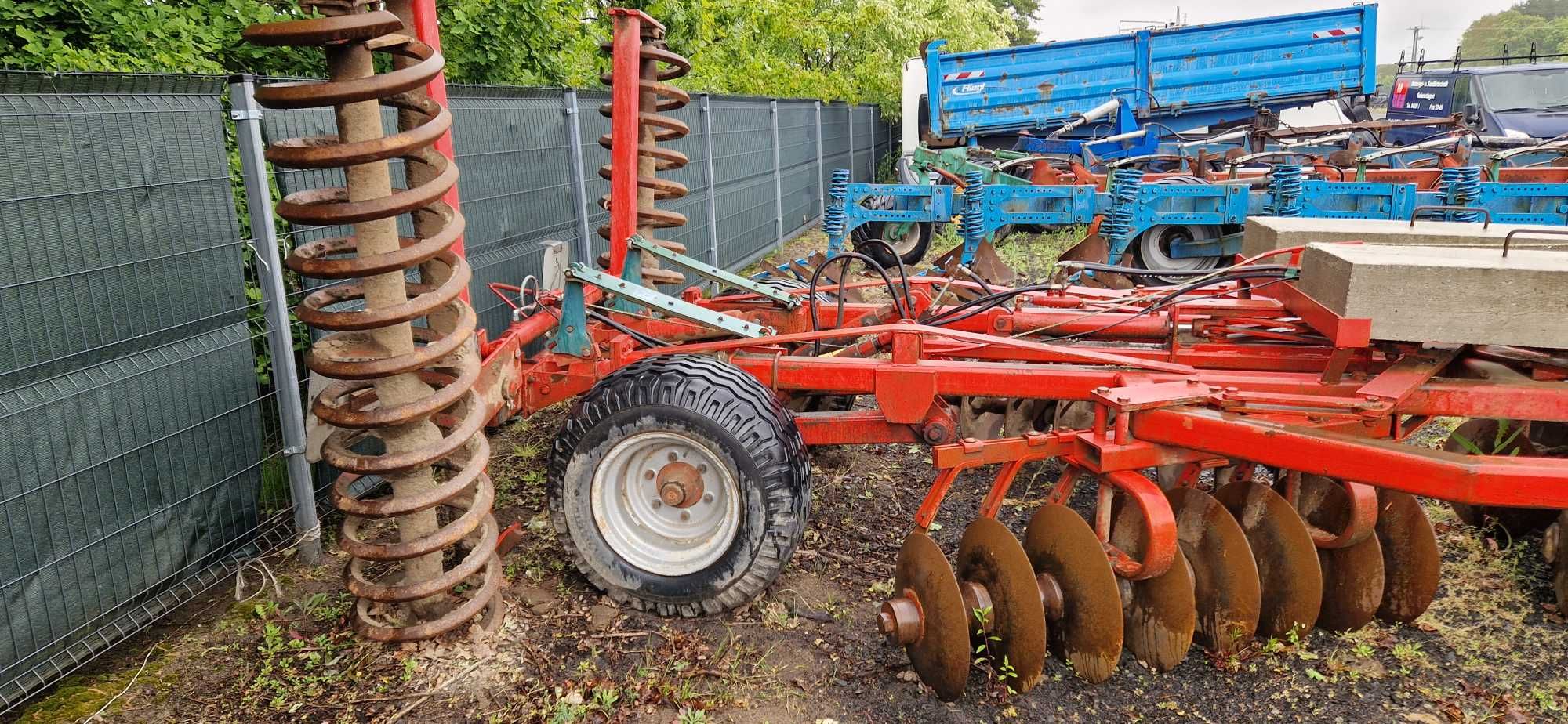 Brona Talerzowa Kverneland Talerzówka Wały hydrauliczna knoche kuhn