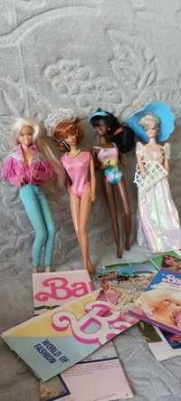 Lalki Barbie vintage lata 80-te zestaw