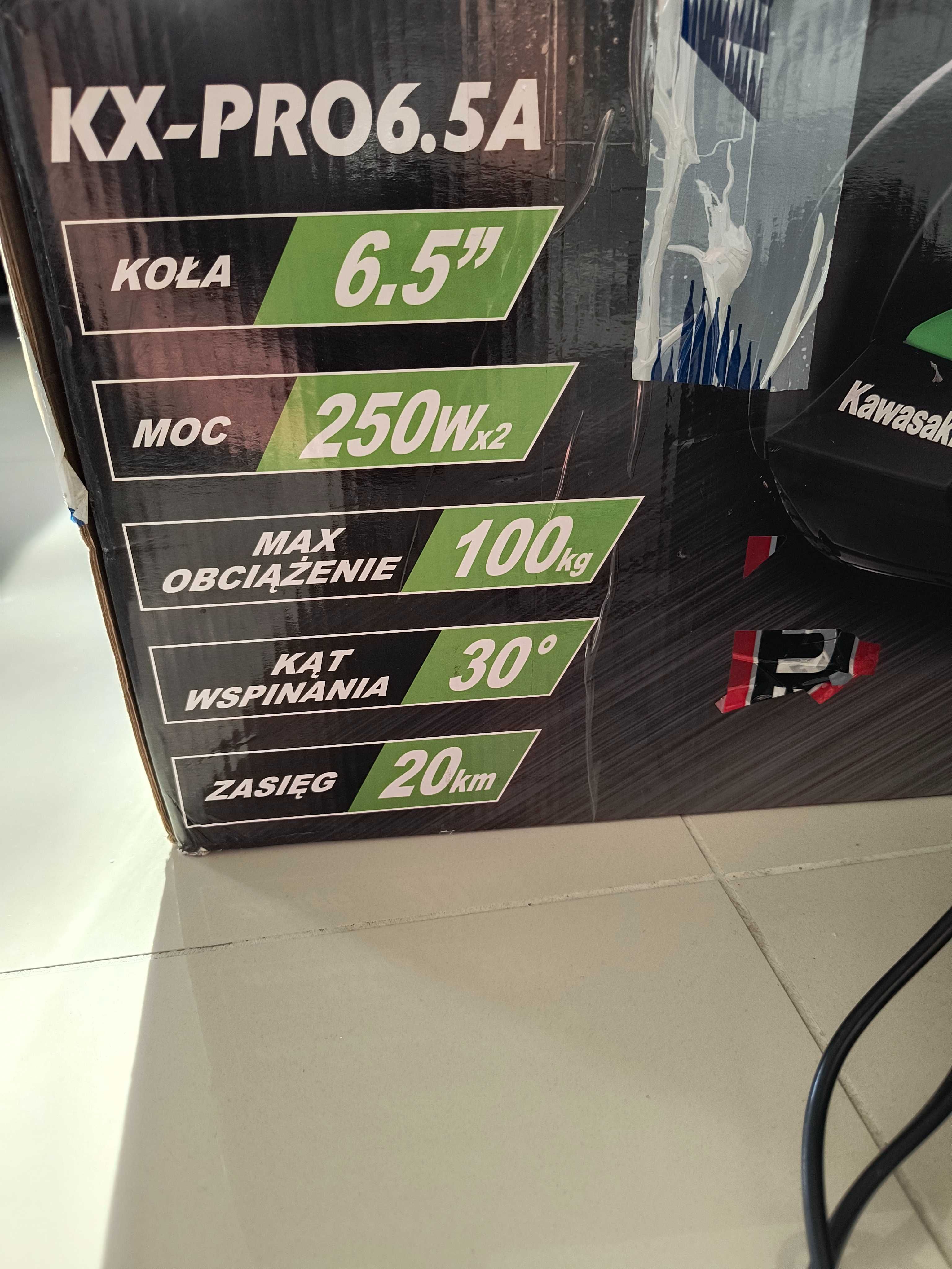 Deskorolka Elektryczna Kawasaki KX-PRO6.5A. Hoverboard