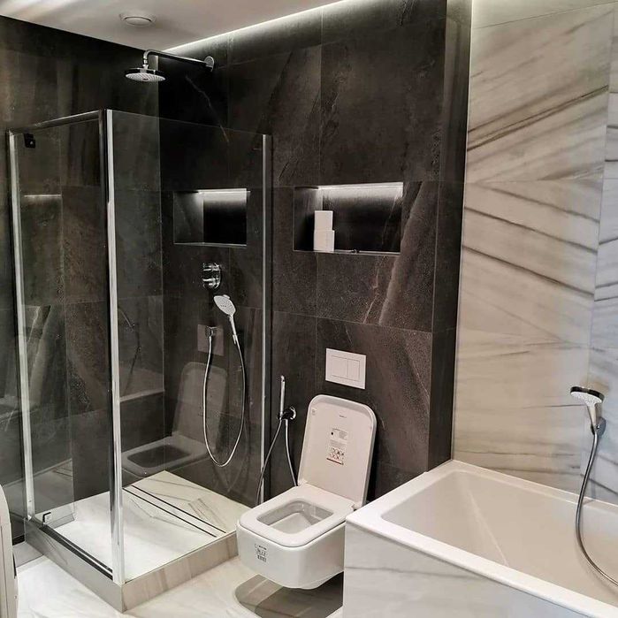 Ремонт Квартир, Ванная, комната, ремонт новострой, РЕМОНТ ДОМА