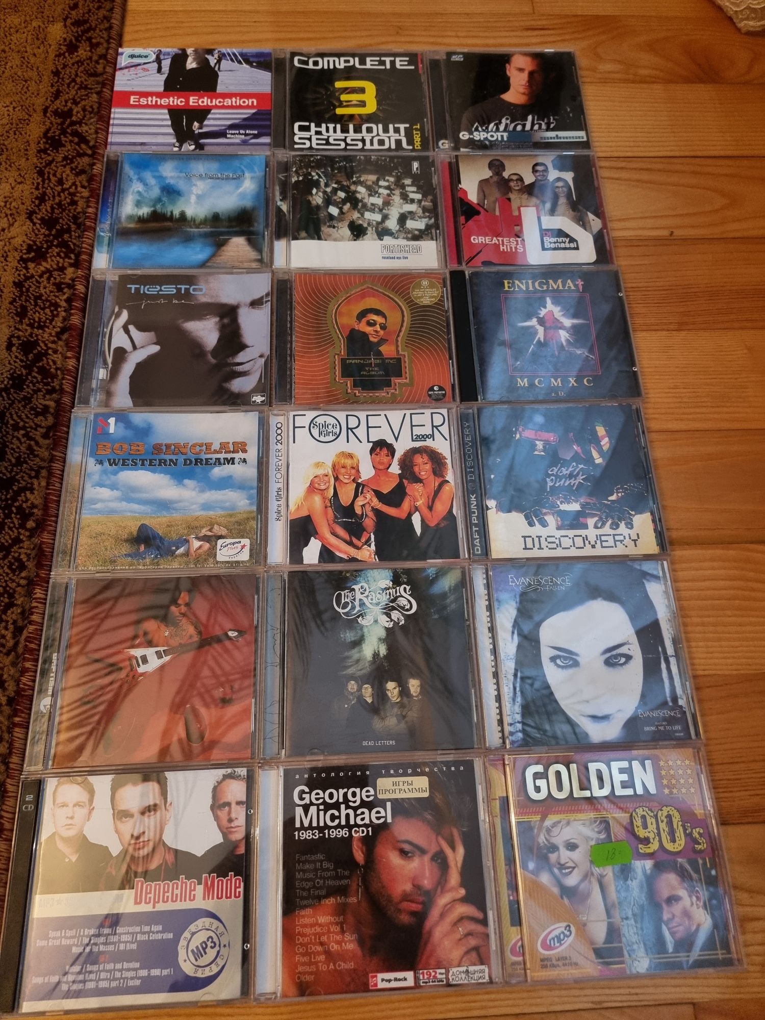 CD диски A-HA Jackson Bjork Depeche Mode A-Ha Moby