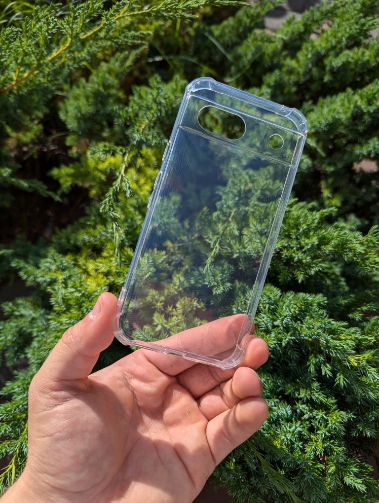 Хіт Продаж! Google Pixel 8A прозорий Airbag Чохол прозрачный чехол