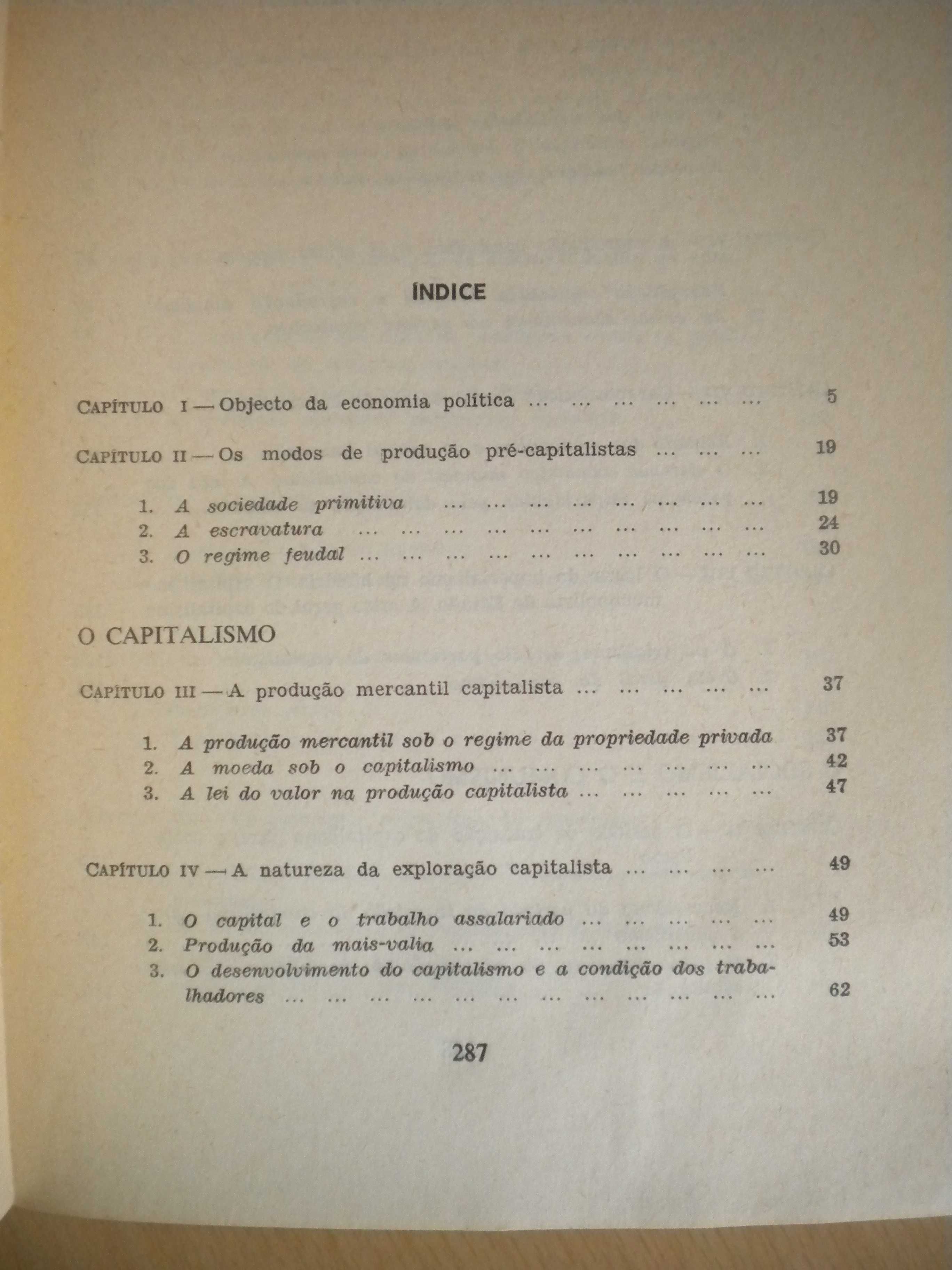 Noções de economia política de Lev Léontiev