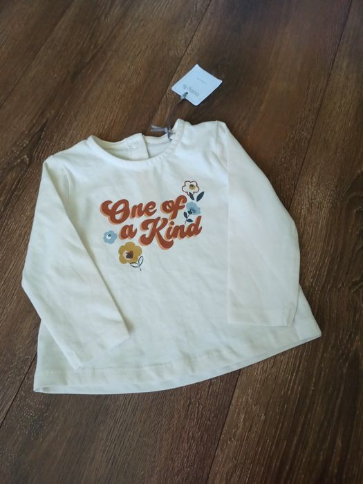 Nowa z metką bluzeczka dla dziewczynk 62 68 na 3 6 miesięcy