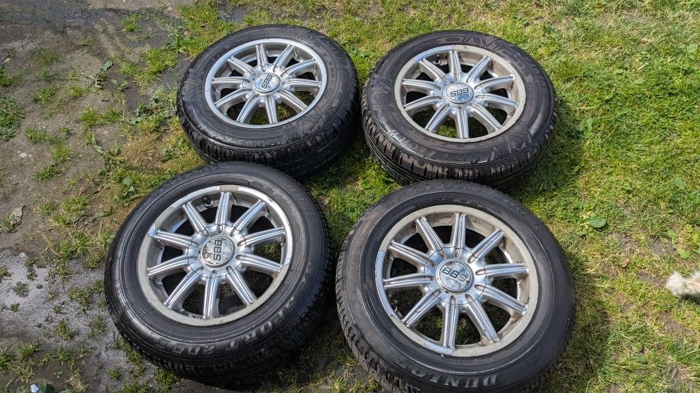 Alufelgi 15 R15 5x100  BBS Skoda Octavia I  z oponami