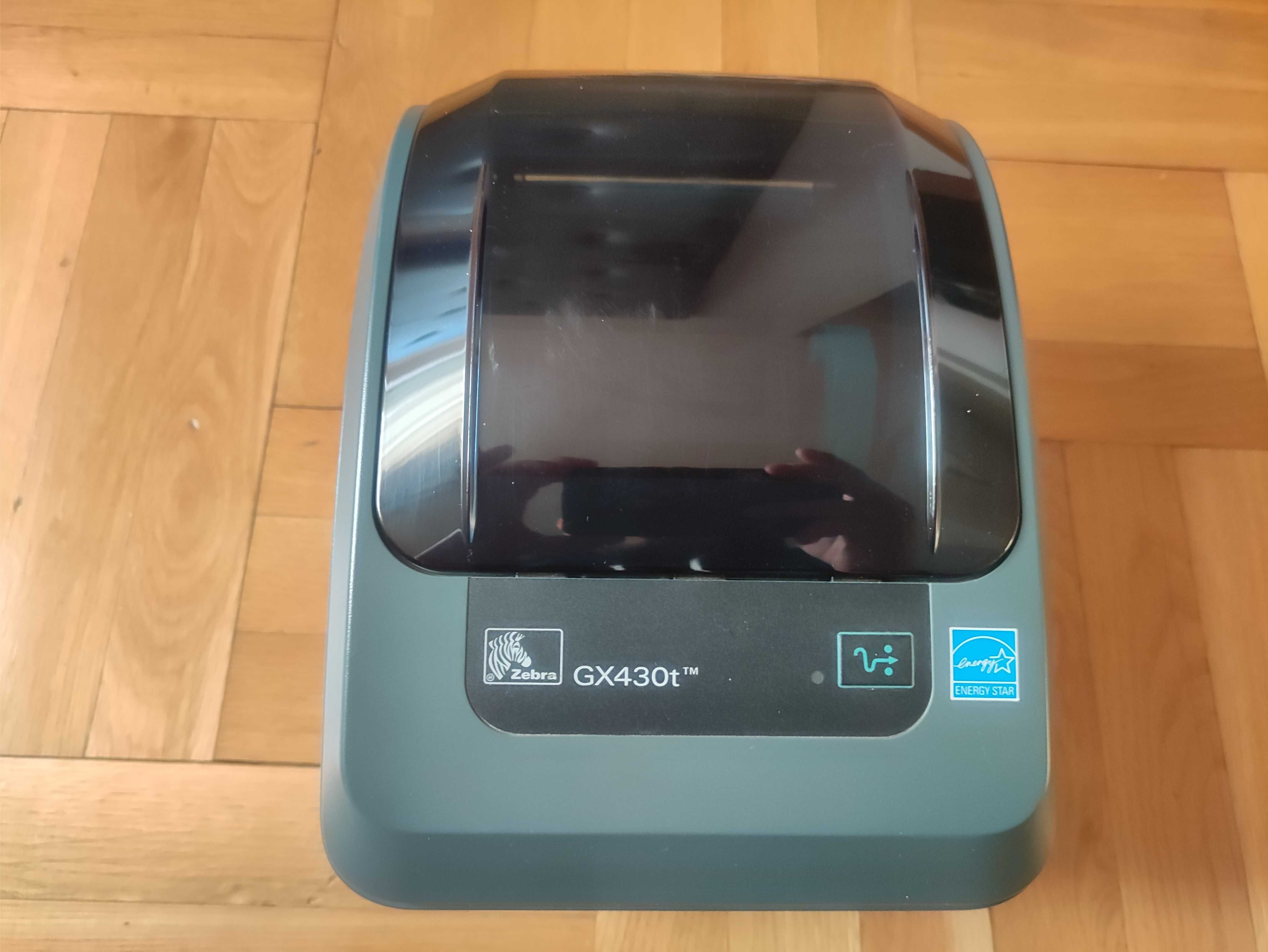 Drukarka Termiczna Termotransferowa Etykiet Zebra GX430t 300 DPI