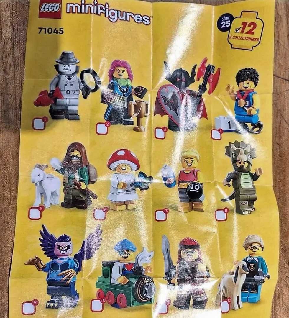 Lego 71045 serie 25, 12 figuras