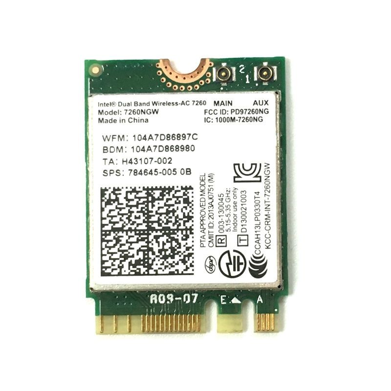 Мощный 1200 Мбит/с двухдиапазонный WiFi адаптер 2.4G/5G PCI e