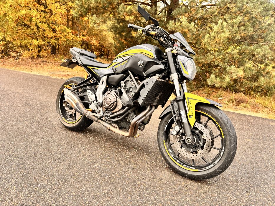 Yamaha mt 07 2015 ABS kat. A2 20tys. Przebiegu, idelany stan