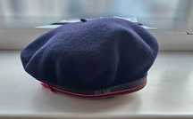 IMPEREABLE made in FRANCE берет Wool Beret De Luxe VTG вінтажний берет