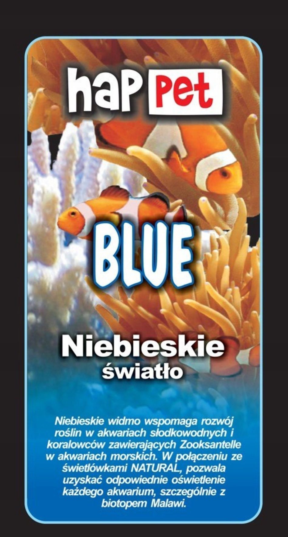 Świetlówka do akwarium T8 Blue ( nowa)