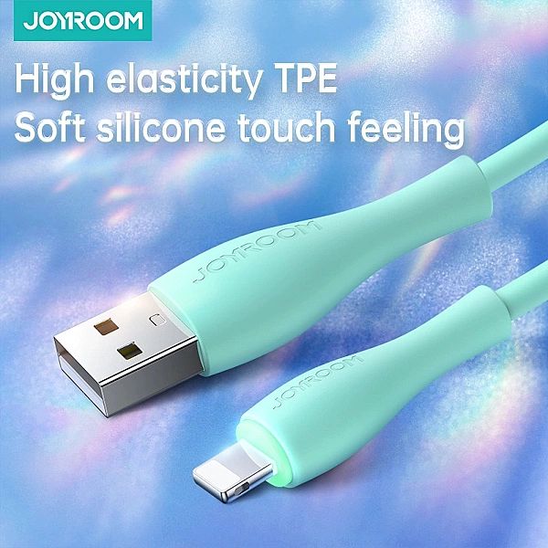 Kabel USB - Lightning Joyroom S-2030M8/3A 2m - zielony